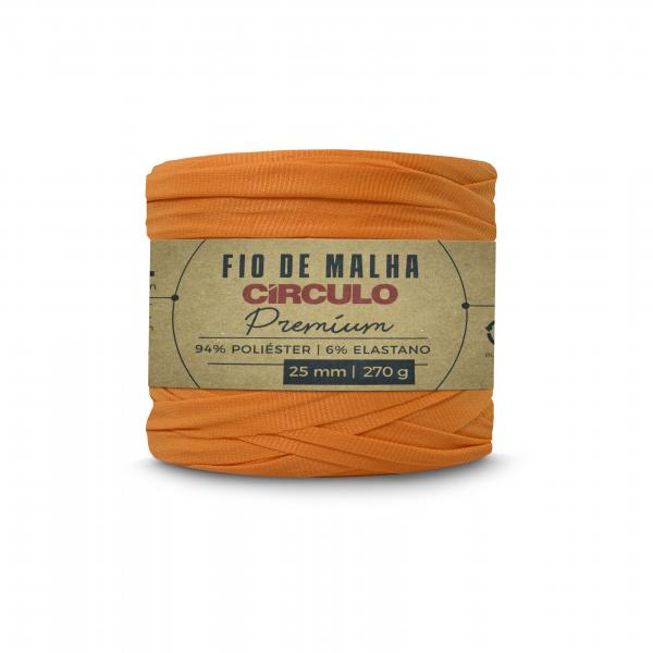 FIO DE MALHA CIRCULO PREMIUM - COR 4222 CASCA DE LARANJA